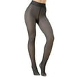 thumbnail image 2 of Sakmal Fleece Lined Black Tights Thermal Pantyhose Soft Tight for Women, 2 of 7