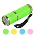 thumbnail image 2 of stanreset Portable Handheld Nail Polish Light Drying for Purple Lamp Flashlight Battery Powered Hand Torch Manicure Equipment Green 1Set, 2 of 6