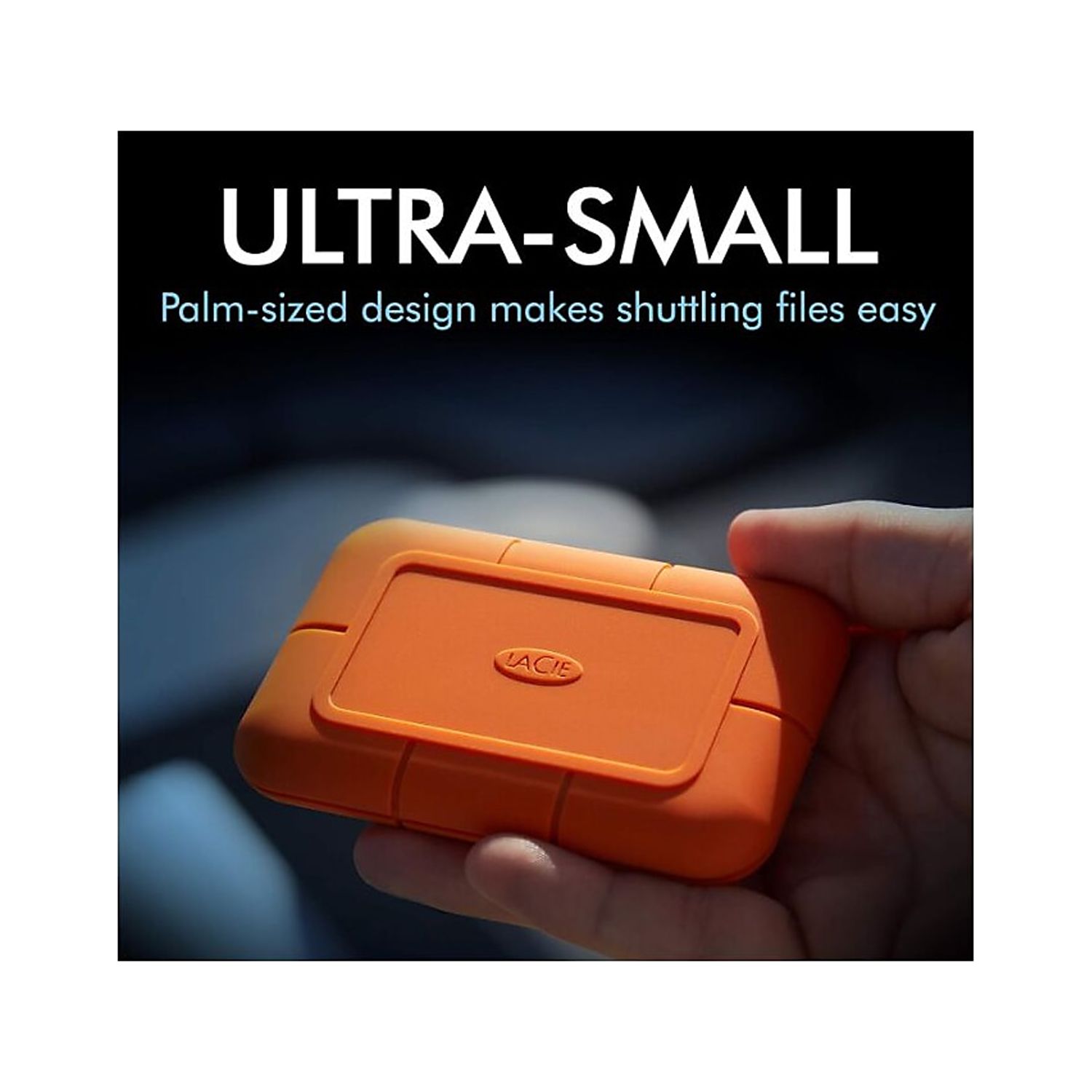 LaCie Rugged SSD STHR500800 - SSD - encrypted - 500 GB - external