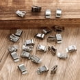 thumbnail image 5 of Package of 100 Stainless Steel Cable Clips, for PV Wiring Boat Cable Boat Trailer, 0.2 Inch to 0.3 Inch in Rope Capacity Silver, 5 of 5