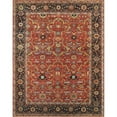 thumbnail image 2 of Pasargad Home Ferehan 10' x 14' Hand-Knotted Wool Rust/Navy Rug - All Ages, Indoors, 2 of 5