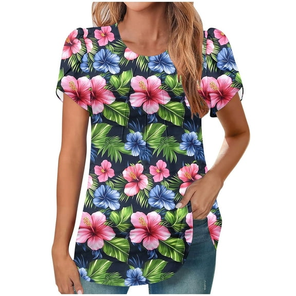 Zuesphe Office Tops for Women Work Shirts for Women Dressy Casual Peasant Blouses for Women Plus Size Sexy Tops for Women Club