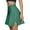 Dark Green#06, variant on Xyxonk Tennis Skirts for Women High Waisted Tennis Skirts with Pockets Side Slit Workout Solid Color Skirt Dressy Casual Trendy Skirt Orange M
