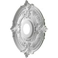 thumbnail image 4 of Ekena Millwork 16"OD x 3 1/2"ID x 1"P Attica Thermoformed PVC Ceiling Medallion (Fits Canopies up to 5 5/8"), UltraCover Satin Hunt Club Green, 4 of 5
