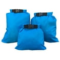thumbnail image 1 of 3Pcs suits(1.5L 2.5L 3.5L) Coated silicone fabric pressure waterproof dry bag Storage Pouch, 1 of 6