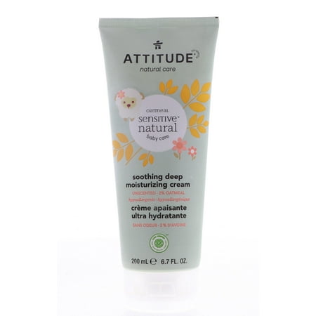 UPC: 0626232608120 | Attitude Sensitive Natural Baby Care Soothing Deep Moisturizing Cream 6.7 oz