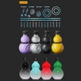 thumbnail image 4 of Chinese Retro-Inspired Gourd Bottle 900ML Gourd Water Bottle,F, 4 of 5