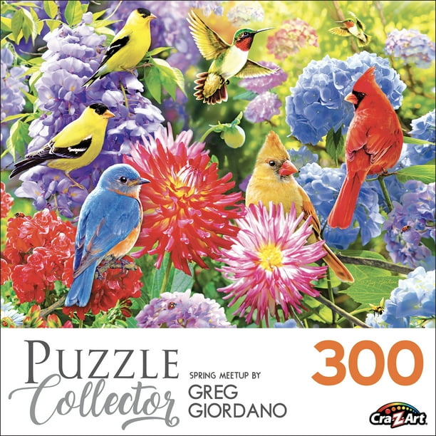 CraZArt Puzzle Collector 300 Piece Jigsaw Puzzle Spring Meet Up