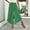 Green, variant on Women's Polka Dots Flowy Palazzo Pants High Waisted Ruffle Wide Leg Cropped Trousers Summer Streetwear L