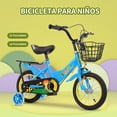 thumbnail image 4 of Bicicleta Infantil Rodada 16 con Ruedas Entrenadoras con Luz LED, ShowMe M07, 4 of 18