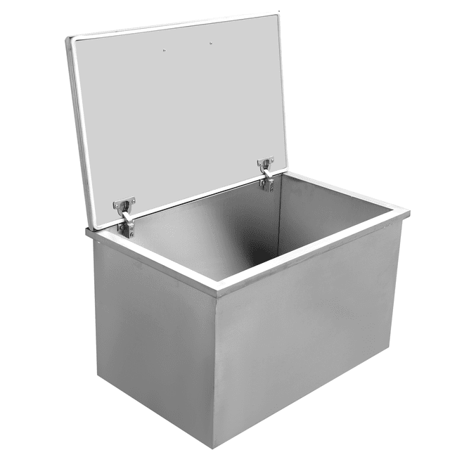 Kojooin Stainless Steel Drop In Ice Chest, Commercial Ice Bin for Outdoor Kitchen, Ice Bar and Cold Beverage Service