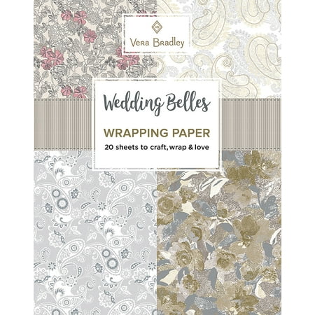 Vera Bradley Note Cube - Fox Chapel Publishing Vera Bradley Wrapping Paper Book - Wedding Belles