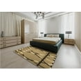 thumbnail image 4 of Ahgly Company Indoor Rectangle Patterned Red Dirt Brown Area Rugs, 5' x 7', 4 of 6