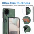 thumbnail image 4 of Dteck Galaxy A42 5G Case Card Holder Wallet Shockproof Protective Cover with Card Slot and Slim Purse Leather Case for Samsung A42 5G (Green), 4 of 6