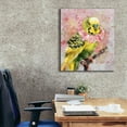 thumbnail image 3 of Epic Graffiti 'Flower Crown Parakeet' by Furbaby Affiliates, Canvas Wall Art, 26"x30", 3 of 8