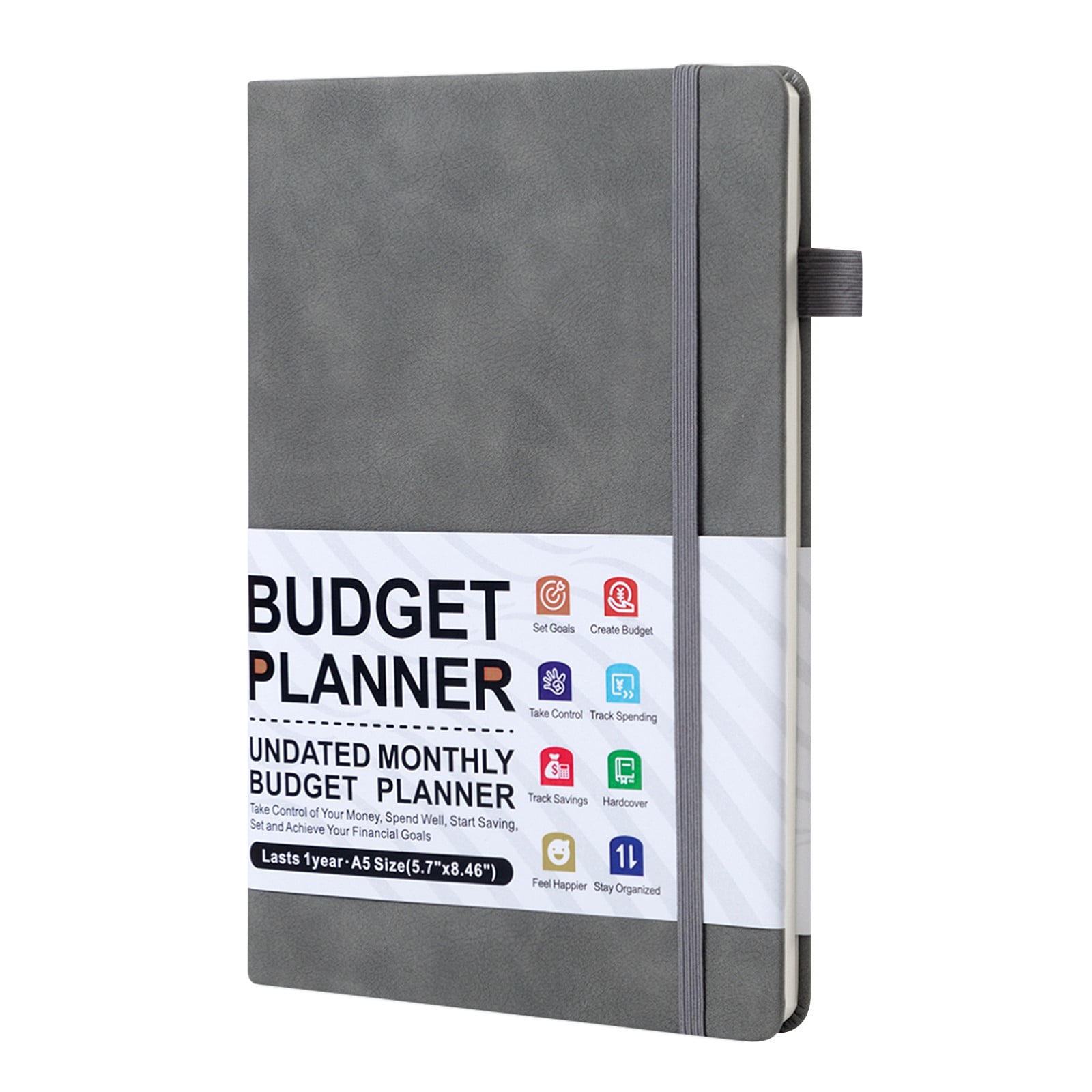 Aoyunhp Budget Planner 2025-2026 – Yearly/Weekly/Monthly Financial Planner Organizer Budget Book. Expense Tracker Notebook Journal To Control Money,Compact Daily Planner Agenda & Personal Organizer