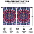 thumbnail image 2 of Blackout Kids Curtains,Colorful Tie Dye Pattern Childrens Insulated Curtains Set Of 2,Bedroom Essentials,Toddler Room Decor 42"x54", 2 of 5