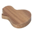 thumbnail image 1 of Guitar Pick Natural Wood Guitar Pick Box Holder With 3Pcs Wooden Picks Collector Musical Instrument Accessory, 1 of 8