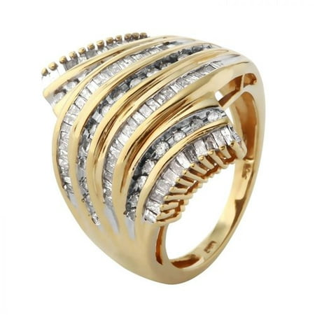 Foreli 1.22 CTW Diamond 10K Yellow Gold Ring