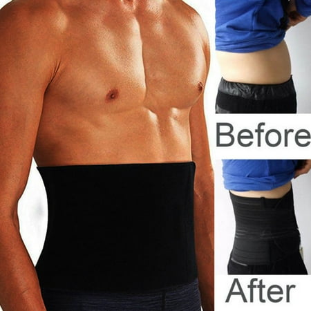 

1pc Men Slim Tummy Belly Abdomen Fat Burner Body Shaper Slimming Belt
