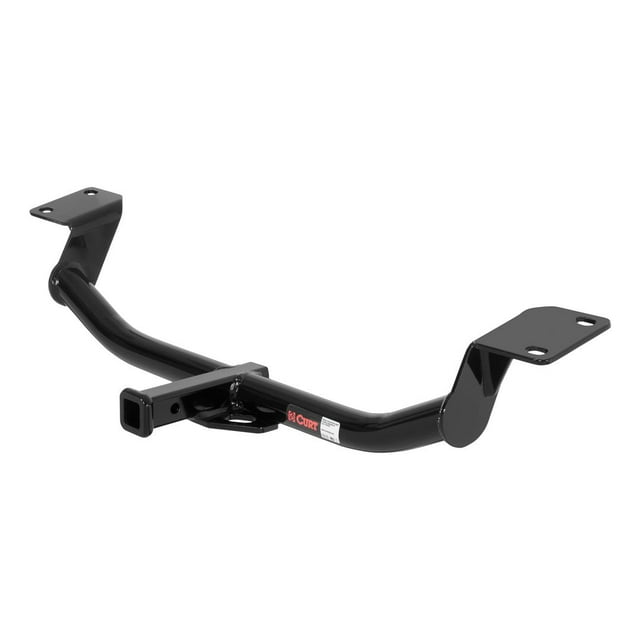 CURT 12221 Trailer Hitch Rear Class II; Round Tube; 1-1/4 Inch Receiver; 2500 Pound Weight Carrying Capacity/ 250 Pound Tongue Weight