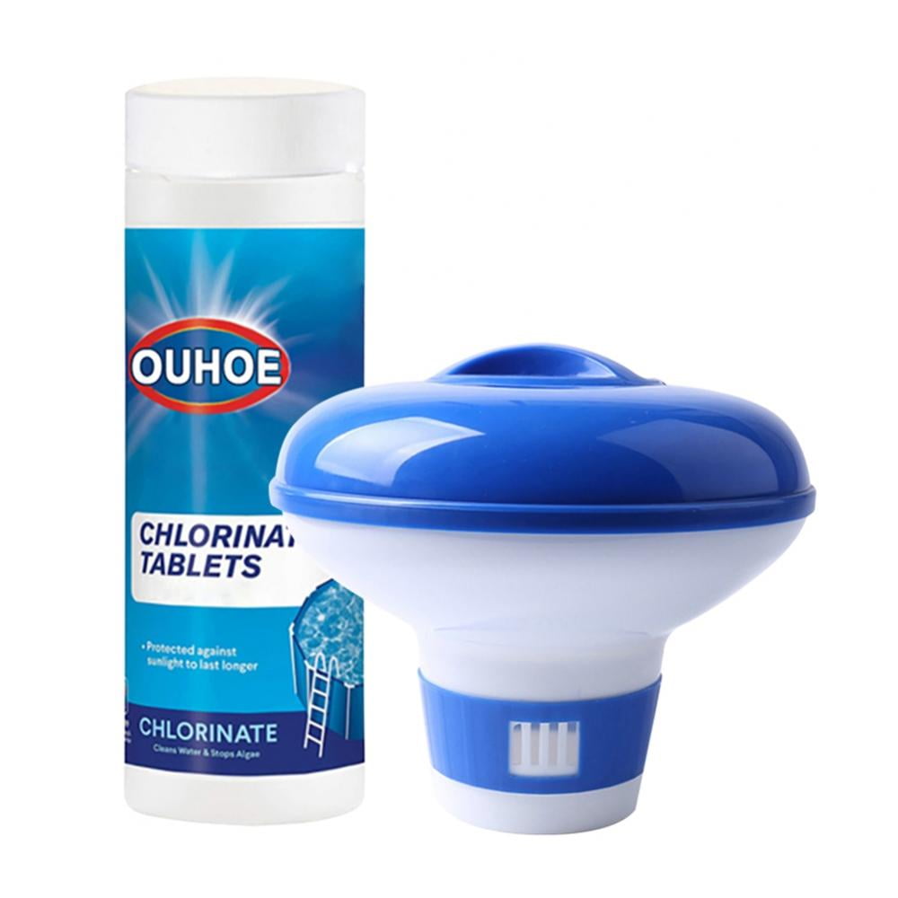 Chlorinating Tablets Swimming Pool Chlorine, 100Pcs Long Lasting