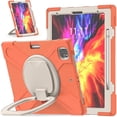 thumbnail image 2 of Funda a juego para iPad Pro de 12,9 pulgadas (2020) con correa para el hombro, soporte de anilla ajustable grande, portalápices y protección contra golpes., 2 of 5