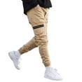 thumbnail image 1 of Aayomet Sweatpants For Men With Pockets Men's Sweatpants Zipper Pockets Lightweight Exercise Pants Running Workout Sports,Khaki XL, 1 of 5