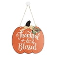 thumbnail image 1 of Listado De Calabazas De Acción De Gracias Delicado Letrero De Bienvenida Tablero Colgante De Puerta De Calabaza Con Cordel Para La Decoración Del Festival Del Bar De La Tienda Del Hogar Vogacara HA013017-00, 1 of 7