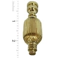 thumbnail image 3 of Royal Designs Fan Pull Chain with Button Finial ? Polished Brass, 3 of 3