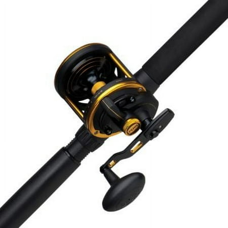 UPC: 0031324197343 | PENN 7 Squall Lever Drag Conventional Combo Reel Size 40