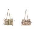 thumbnail image 1 of Bolso Hombro Lindo para Mujer Con Lazo Mano Citas (Beige), 1 of 8