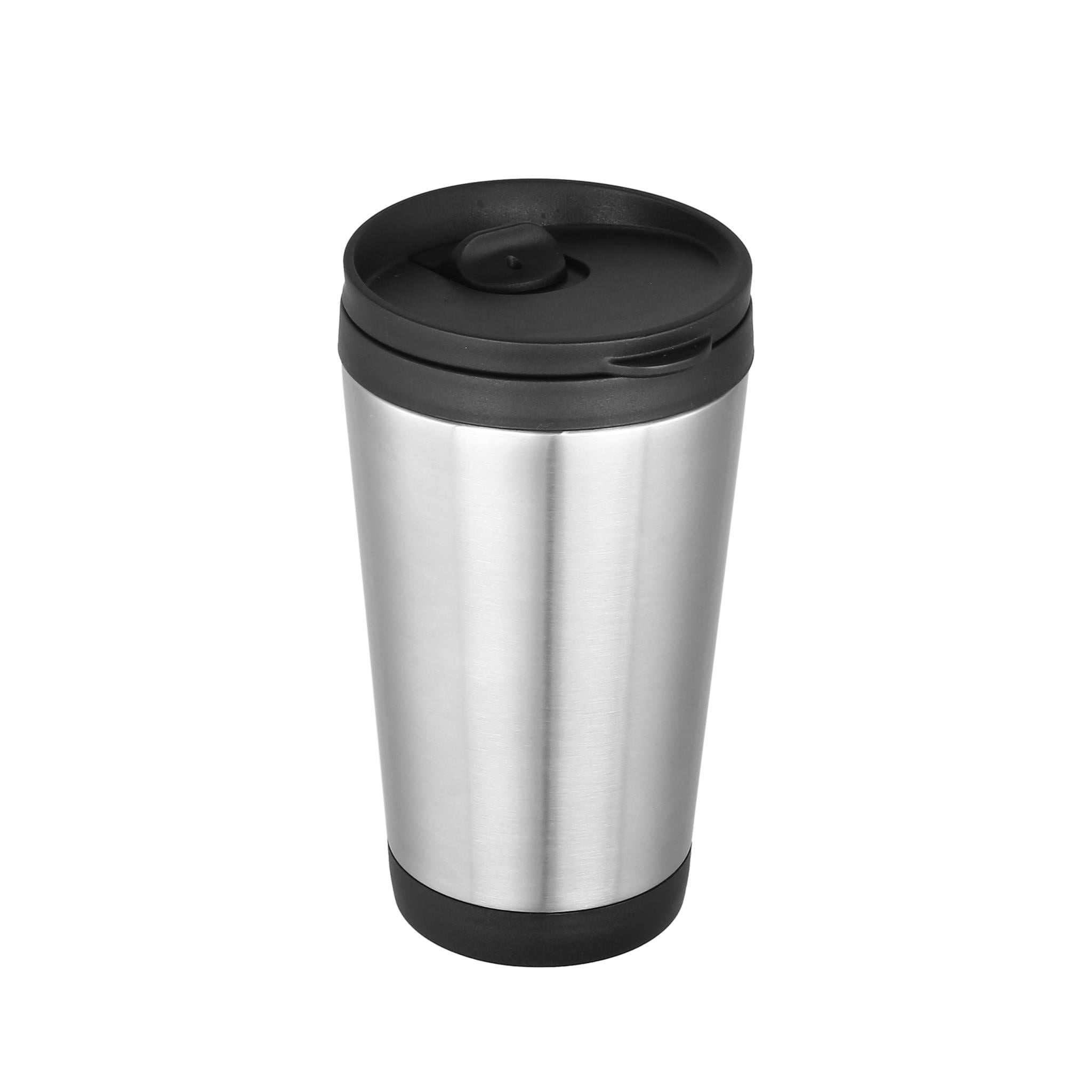 Mainstays 12 Oz Stainless Steel Double Wall Insulated Travel Cup Walmart Com Walmart Com