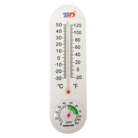 9 Inch Indoor/outdoor Thermometer & Humidity Meter (ToolUSA: PT001-H-YT)