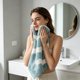thumbnail image 5 of Coral velvet Washcloths, Ultra Soft & Highly Absorbent Face Towels for Bath, Spa & Gym, Soft Feel Fingertip Towels Quick Drying Microfiber Hand Towel 29.5 x 13.8in Wash Cloths, 5 of 6
