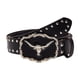 thumbnail image 2 of Cinturón para mujer Yuyangstore punk ancho 1,5 pulgadas con hebilla de metal, 2 of 8