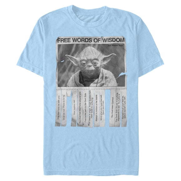 Remera gráfica vintage STAR WARS Yoda para hombre