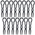 thumbnail image 3 of GOOHOCHY 24 Uds horquillas para el cabello en forma de U horquilla para moño Updo herramientas de peinado accesorios para el cabello para mujeres, 3 of 7