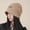 Khaki, variant on Kiplyki Women Winter Hat Knitted Knitting Beret Warm Leisure Hat