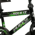 thumbnail image 4 of Huffy Rock It 16” Boys Bike with Training Wheels and EZ Build Frame, Black, 4 of 13