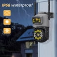 thumbnail image 4 of Cámara De Seguridad Boeroy H10 Doble Lente Wifi 5g Exterior Con Led Alarma, 4 of 6