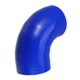 thumbnail image 5 of Manguera de silicona azul Unique Bargains 90 grados Codo 80mm con 2 abrazaderas, 5 of 6