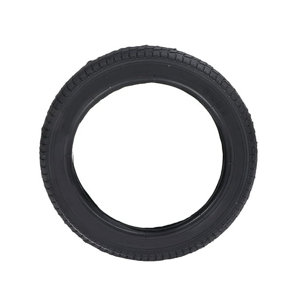 Kids Bike Rubber Tires, Children Bike Tires Flexible Thicked Black For