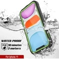 thumbnail image 3 of AmPm for iPhone 11 Waterproof Case [Maximus Series] [Slim Fit] [IP68 Certified] [Shockresistant] Clear Armor Cover with Screen Protector | Ultimate Protection for iPhone 11 (6.1") (2019) [Purple], 3 of 8