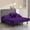 Purple, variant on Top Split Queen Sheet Set for Adjustable Beds – 100% Egyptian Cotton, 800 Thread Count, 4-Piece Bed Sheets, Deep Pockets Fit up to 7" to 12", Purple Solid, Split 28" from Top