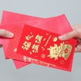thumbnail image 2 of 18pcs Chinese Style Red Envelopes Paper Red Envelopes Money Storage Packets Envelopes, 2 of 8