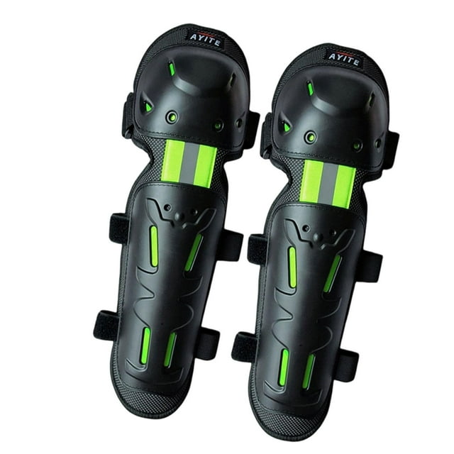 Rodilleras para motocicleta, espinilleras, de protección práctico, protector de rodillas para ciclismo de carretera y de montaña.