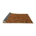 thumbnail image 2 of Ahgly Company Indoor Rectangle Abstract Orange Modern Area Rugs, 6' x 9', 2 of 4