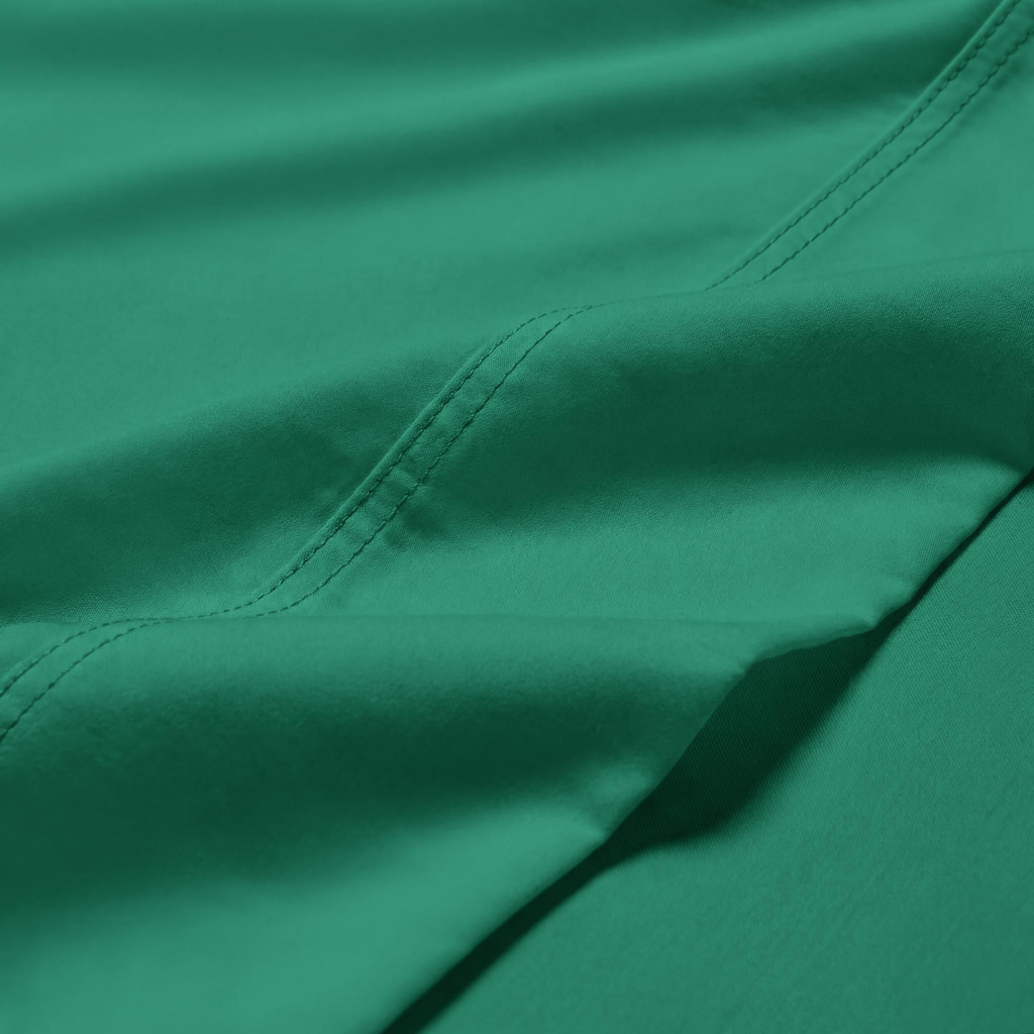 Superior Cotton Blend 800 Thread Count Sheet Set, Full, Hunter Green