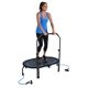 Stamina InTone Oval Fitness Rebounder Trampoline for Cardio with Handlebars - image 3 of 9